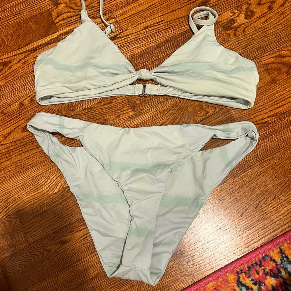 Dippin' Daisy's Green Bikini Set Swimwear